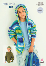 Cardigans in Stylecraft Merry Go Round DK & Special DK (10193)