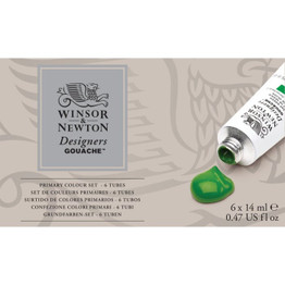 Winsor & Newton Designer Gouache (6pk) - Primary
