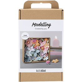 Craft Kit Modelling - Pastel Flowers