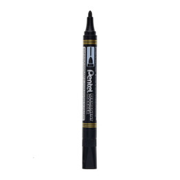Pentel N850 Bullet Point Permanent Marker - Black
