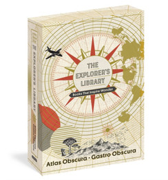 Book cover for The Explorer's Library (Atlas Obscura and Gastro Obscura 2-Book Set) by Atlas Obscura