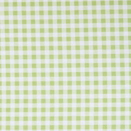 Gingham Lime Sorbet - 100% Cotton