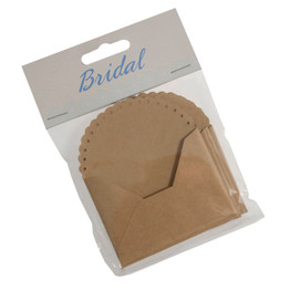 Small Scalloped Edge Envelopes - 12pk