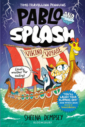 Book cover for Pablo and Splash: Viking Voyage by Sheena Dempsey
