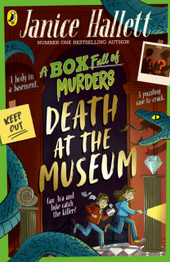Book cover for Death at the Museum by Janice Hallett