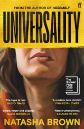 Book cover for Universality by Natasha Brown