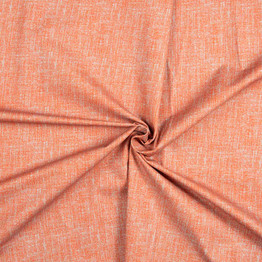 Textured Grunge: Burnt Orange - 100% Cotton
