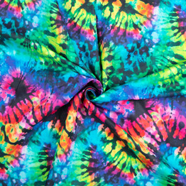 Tie-Dye Multi Colour Explosion - 100% Cotton