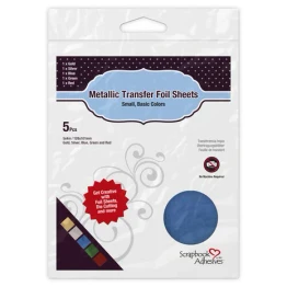 Metallic Transfer Foil Sheets (5pcs) - Basic Colours