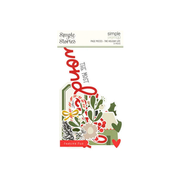 Die-Cut Embellishments (15pcs) - The Holiday Life