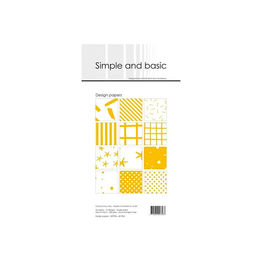 Slim Paper Pack (24pk) - Simple & Basic: Mustard