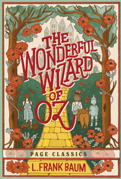 Book cover for The Wonderful Wizard of Oz by L. Frank Baum (Page Classics)