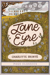 Book cover for Jane Eyre by Charlotte Brontë (Page Classics)