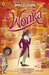 Book cover for Wonka by Roald Dahl