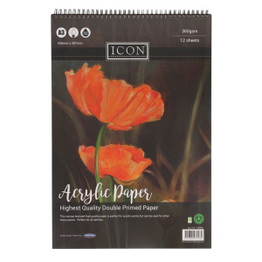 Icon A3 Acrylic Pad (12pk)