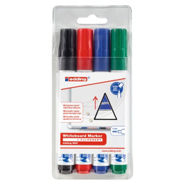 Edding 661 Whiteboard Markers (4pcs)