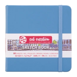 Talens Art Creation Sketchbook (12 x 12cm) - Lake Blue