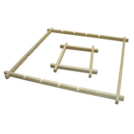 Wooden Batik Frame