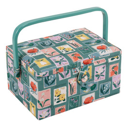 Medium Sewing Box - Stamps