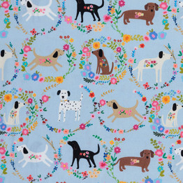 Every Home Every Dog: Every Dog Wreath - 100% Cotton