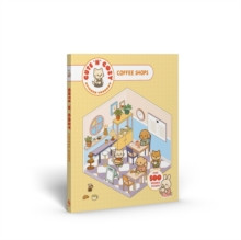 Cute 'n' Cozy Sticker Therapy: Coffee Shops : Over 500 reusable stickers! by Skittledog