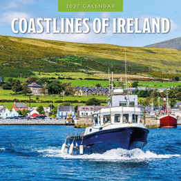 Coastlines of Ireland - 2027 Square Wall Calendar