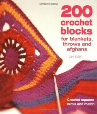 Vibes and Scribes 200 Crochet Blocks for Blankets, Throws and Afghans by Jan Eaton yarn