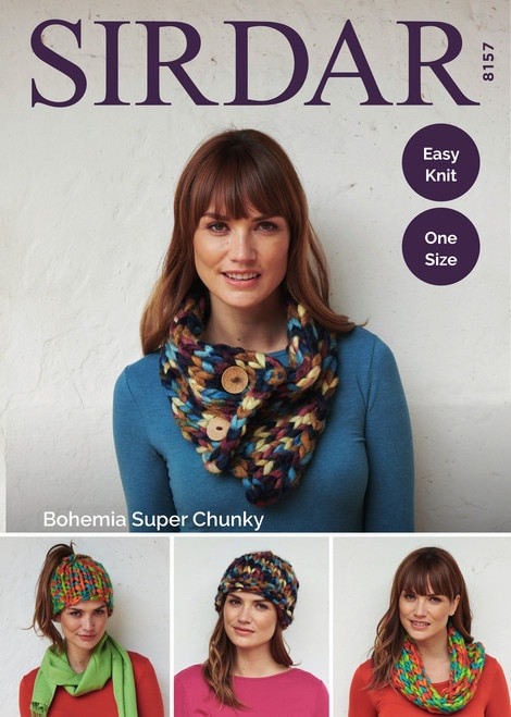 Sirdar Accessories in Sirdar Bohemia Ultra Super Chunky (8157) yarn