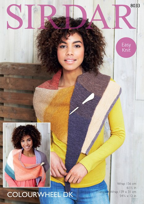 Sirdar Accessories in Sirdar Colourwheel DK (8033) yarn