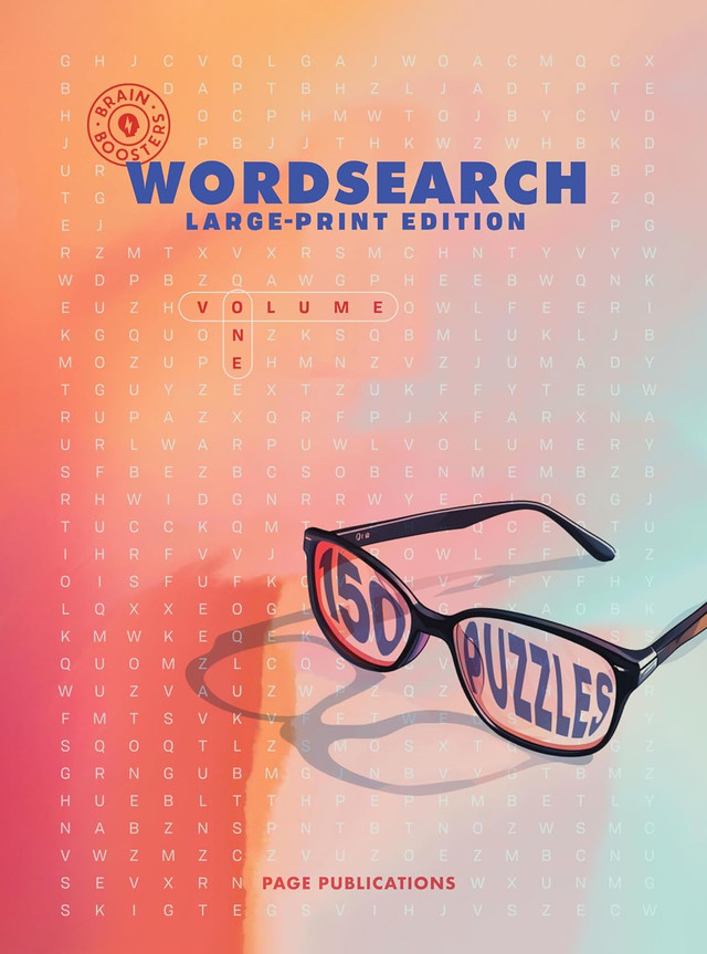 Brain Boosters Word Search LargePrint Edition