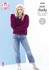 Ladies Sweaters in King Cole Timeless Super Chunky (5524)