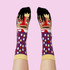 Quirky Art Socks - Basquiatoe