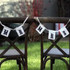 'Mr & Mrs' Retro Chair Bunting