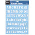 Alphabet Stencil - Serif