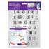 A5 Clear Stamp Set (41pcs) - Alphabet