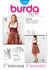 Dirndl Dress in Burda Style (7443)