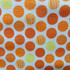 Orange Polka Dots - 100% Cotton