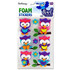 Foam Glitter Stickers (10pcs) - Owls 2