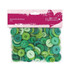 Assorted Buttons (250g) - Green