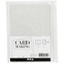 A6 Blank Cards & Envelopes (4pcs) - Glitter Silver