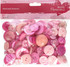 Assorted Buttons (250g) - Pink