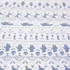 Wonder & Whimsy: Silhouette Stripe Blue - 100% Cotton