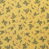 Leaf & Sprig Toss Yellow - 100% Cotton