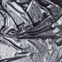 Stretch Polyester: Wet Look Spot in Pewter - Per ½ Metre