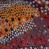 100% Silk Chiffon: African Inspired Geo-Spot - Per ½ Metre