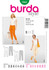 Slim-Fit Trousers in Burda Style (7062)