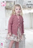 Girls Long & Short Sleeved Cardigans in King Cole Cottonsoft DK (5129)