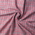 100% Cotton Plaid: Red - Per ½ Metre