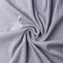 Loungewear Polyviscose: Grey Ribbing - Per ½ Metre