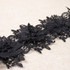 3D Luca Organza & Lace Floral Trim (120mm) - Per ½ Metre